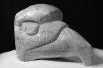 eagle-head-carving