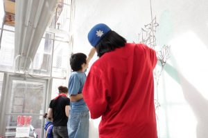 activities - youth-drawing-on-wall